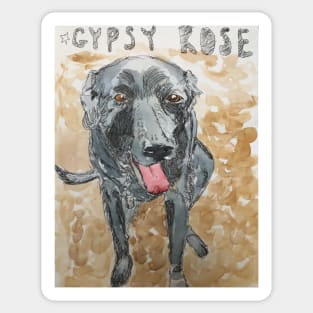 Cousin Susan's Gypsy Rose Sticker